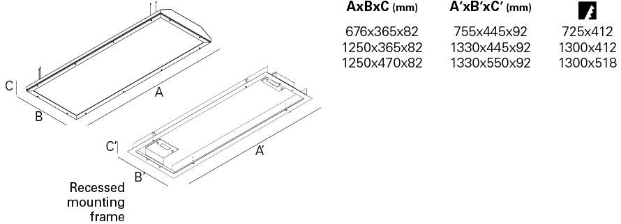 INDELAGUE | ROXO Lighting Встраиваемый потолочный светильник Cab sun-id-1487885 - Вид №2