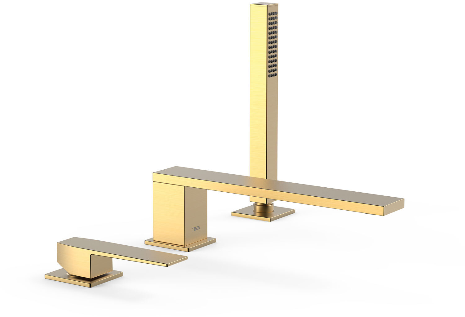 ТОНКИЙ смеситель для ванны с одной ручкой -20216101OM TRES