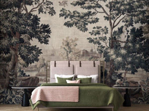 Нетканые моющиеся гипоаллергенные обои с пейзажами