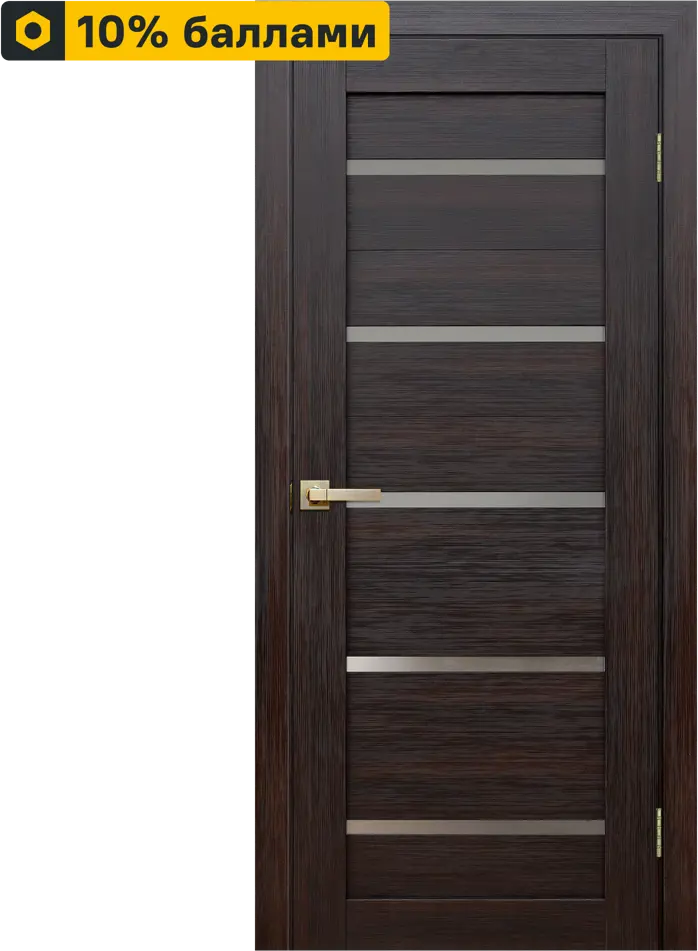 Межкомнатная дверь ARTENS Дукато с покрытием Hardflex цвет акация 83859940