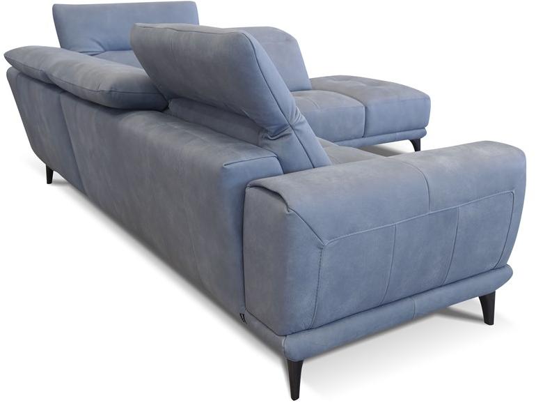 Rossini Sofas Угловой кожаный диван с подголовником sun-id-1402771 - Вид №7