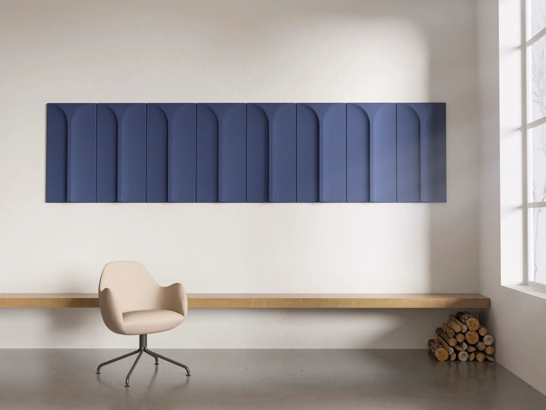 Акустическая панель из полиэстера Bla Station Arc ARCH-00131898 - Вид №4