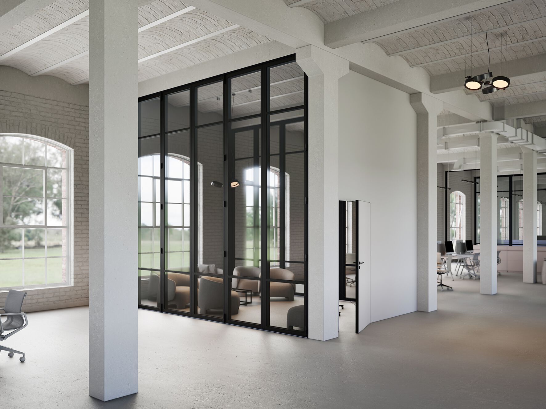 Раздвижная стена Solarlux FLEXA ARCH-00091634