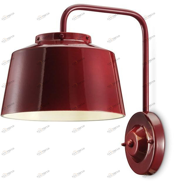 FERROLUCE Настенный керамический светильник с фиксированным кронштейном 50's C2002