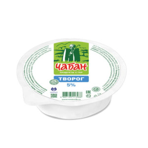 Творог 5% Чабан 500 г БЗМЖ