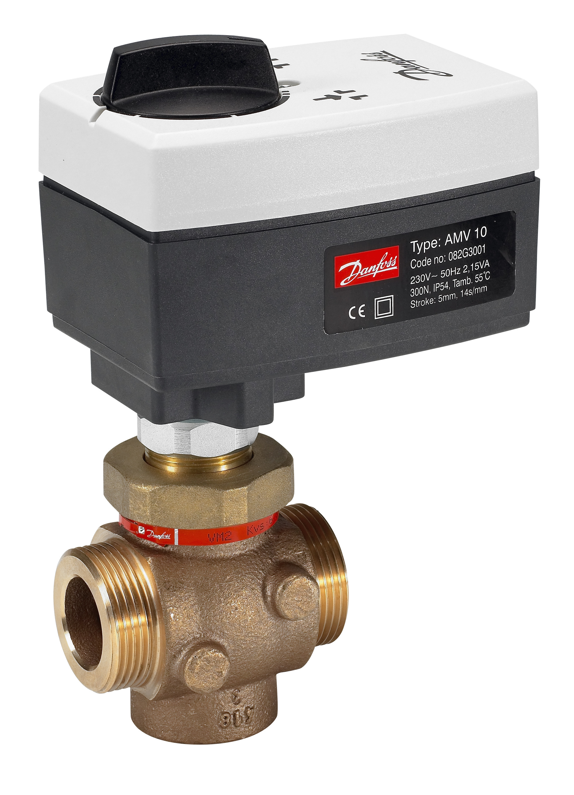 Danfoss Клапан регулирующий VM 2 с наружной резьбой Клапан регулирующий VM2 Ду 32/10 065B2018  - Вид №12