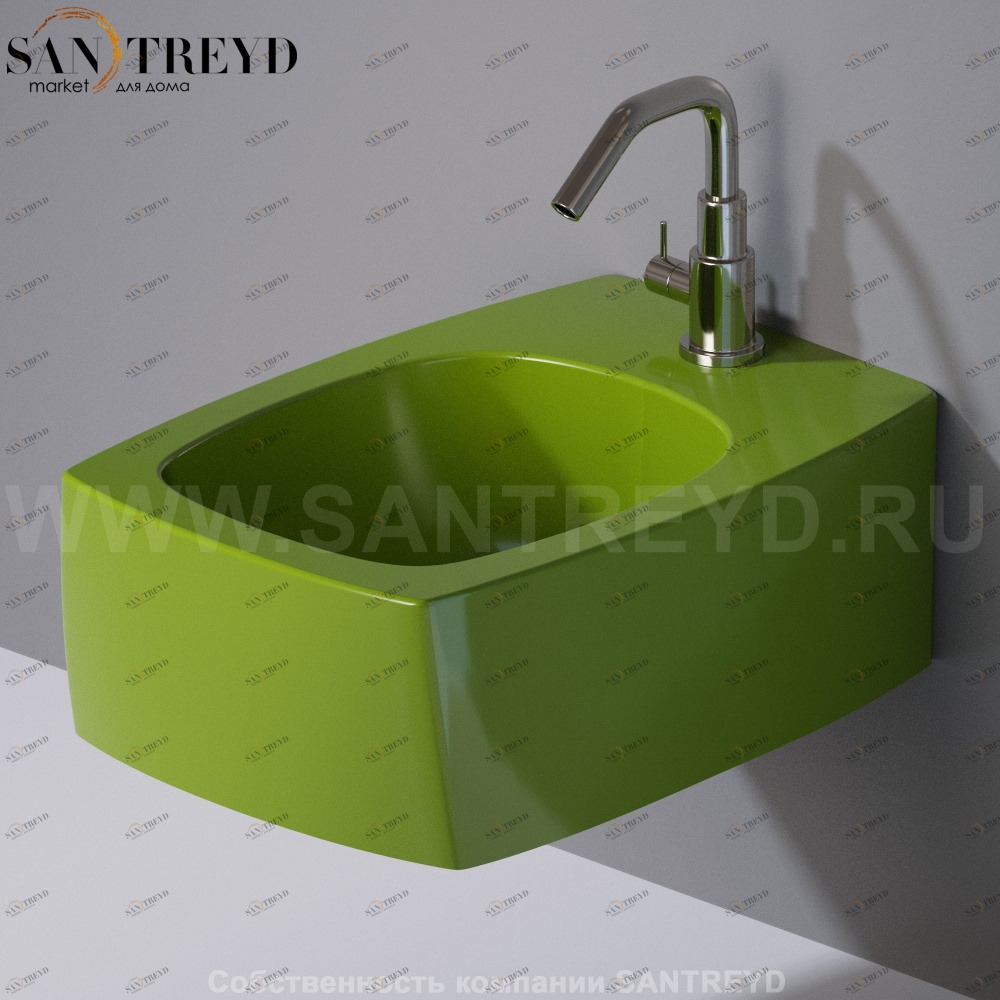 S572121 Биде подвесное SQUARE A. e T. Italia AeT ITALIA