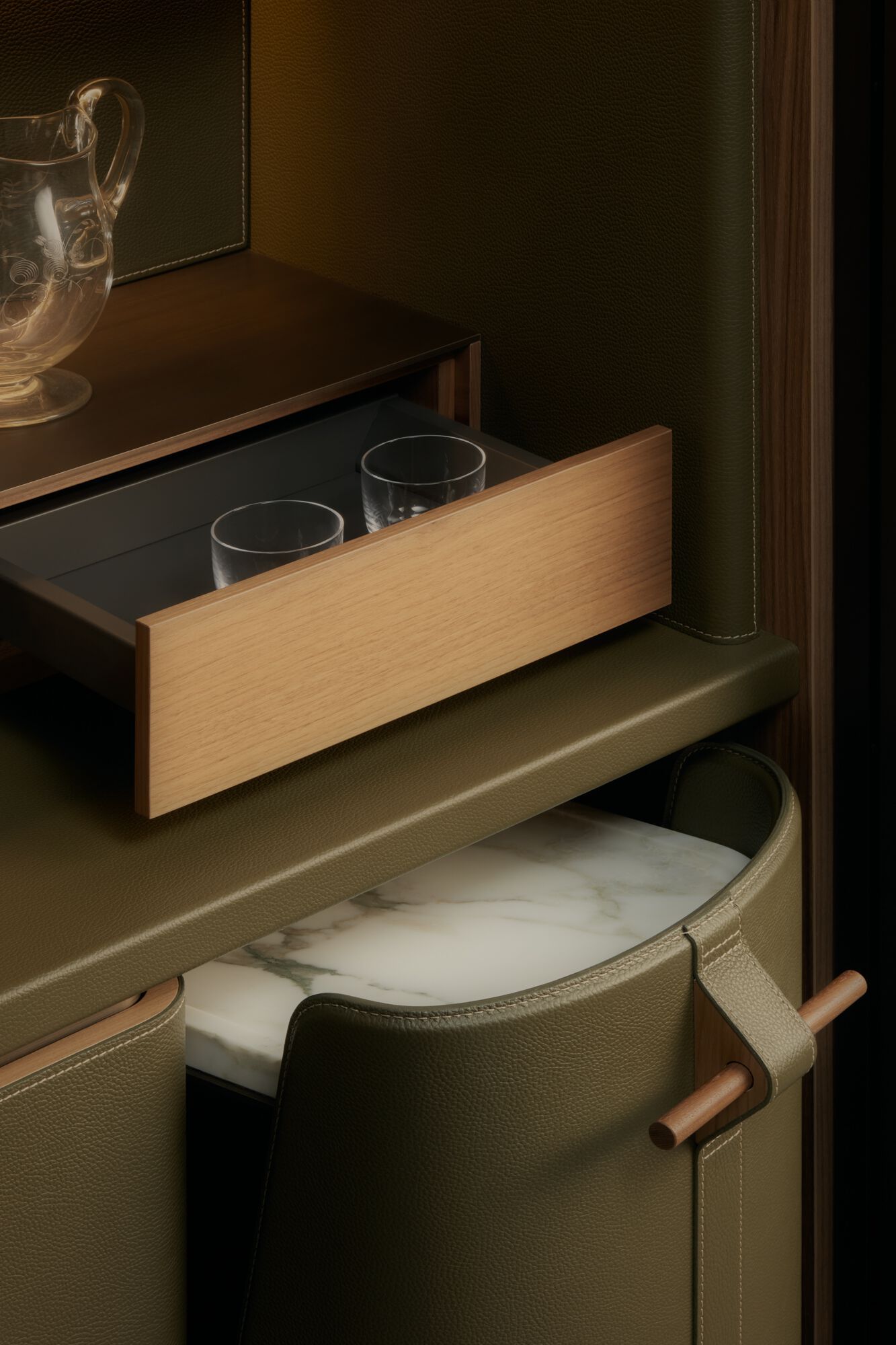 Барный шкаф со встроенным освещением Lema Eureka ARCH-00109014 - Вид №5