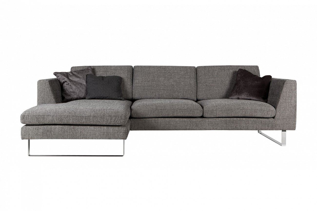 Диван угловой темно-серый 250 см Tokyo SITS ДИЗАЙНЕРСКИЕ, TOKYO 192372 Серый  - Вид №10