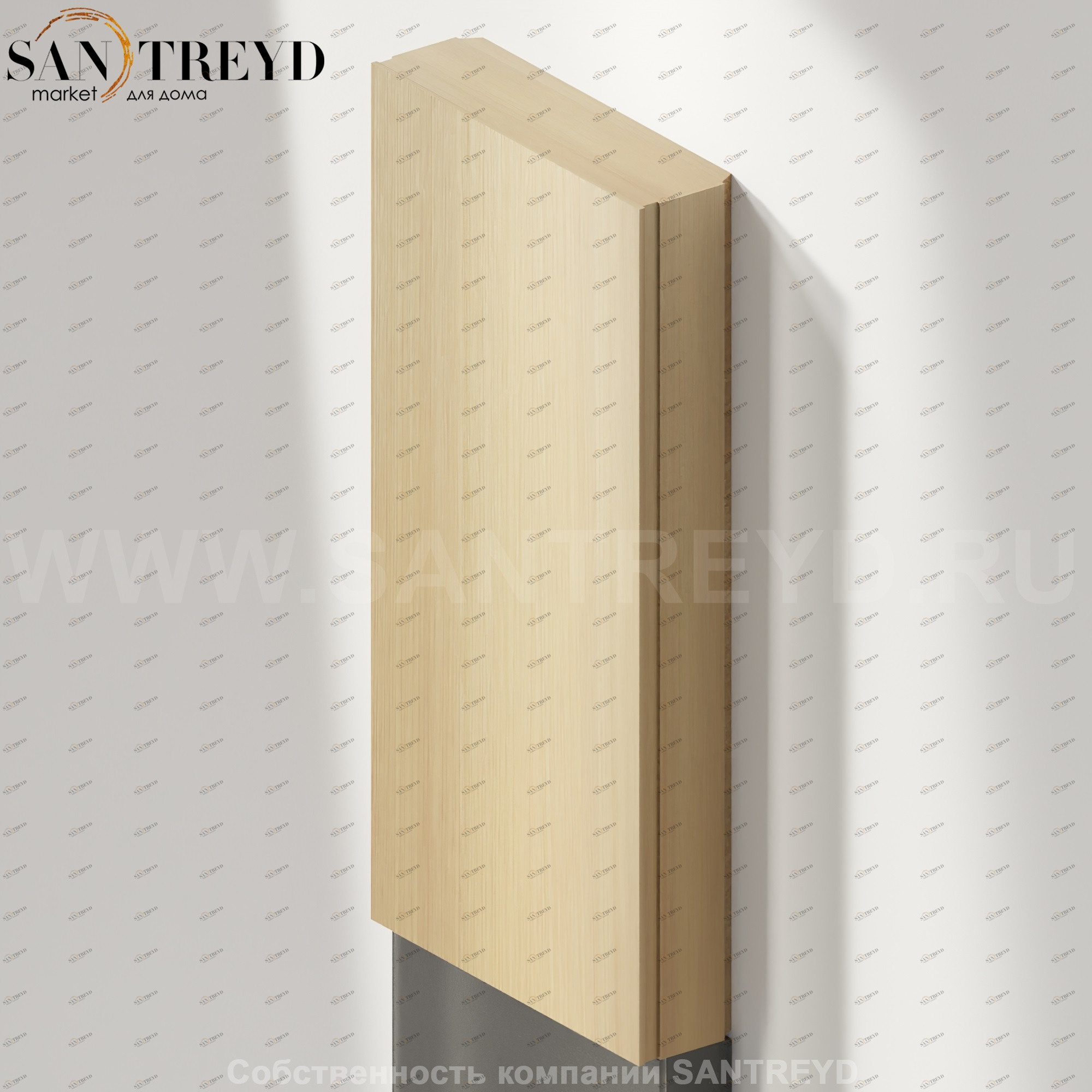 Верхний модуль MONOLITH натуральный дуб Agape AMON1291RR