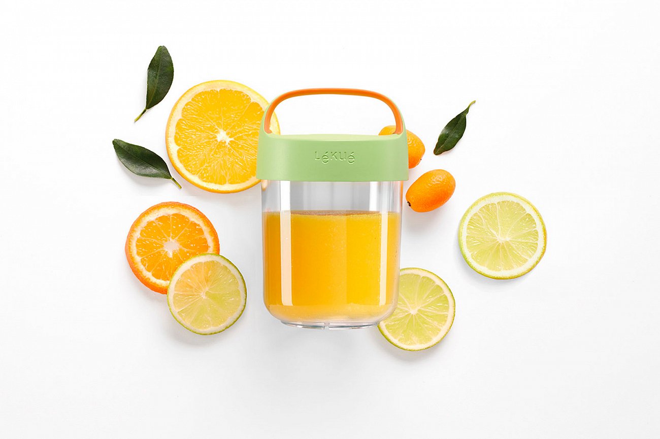 Банка стеклянная зеленая 400 мл Lekue LEKUE  00-3951981 Зеленый;прозрачный  - Вид №3