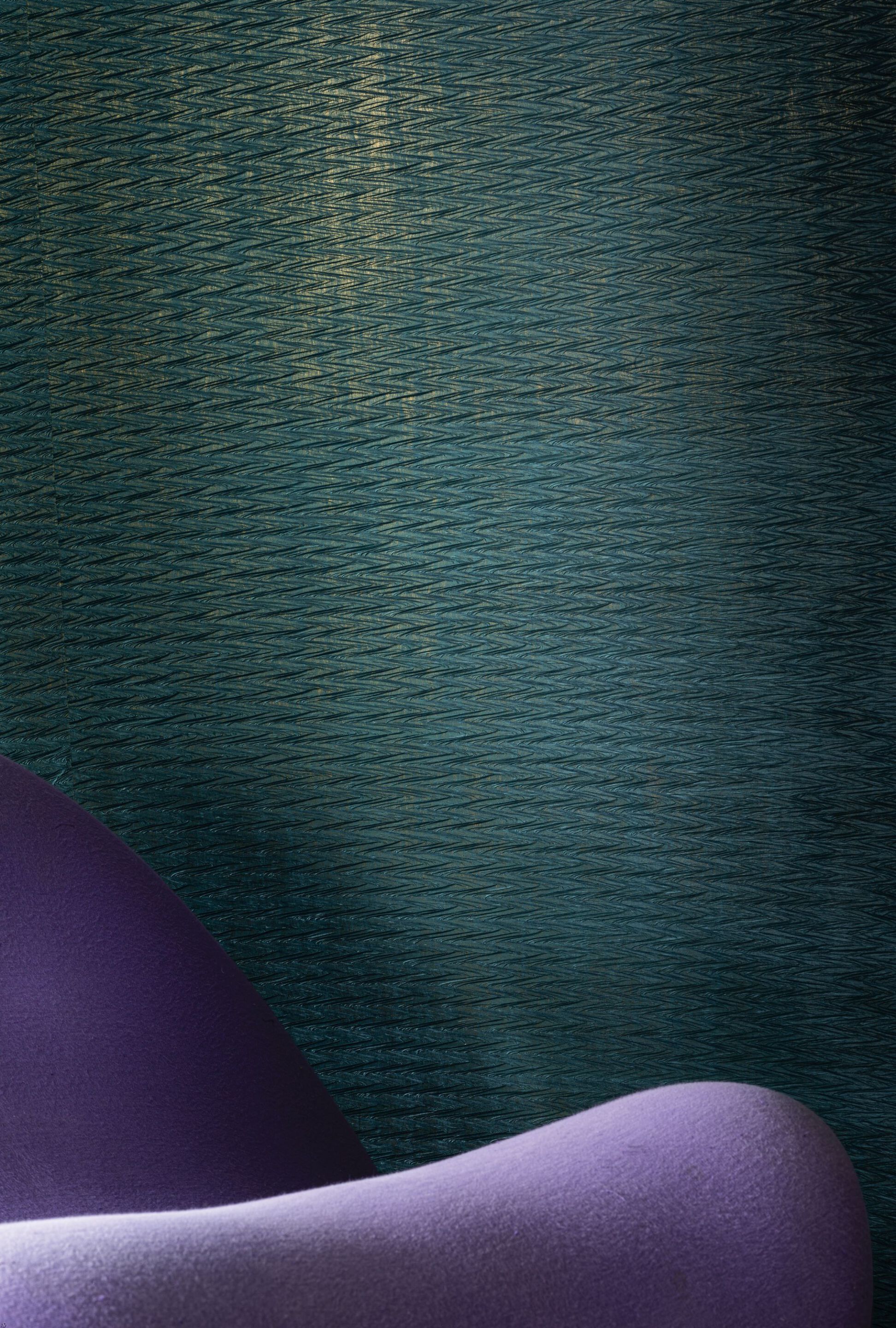 Полиэстер сплошной цвет ткани стены Casamance Théia ARCH-00000279 - Вид №2