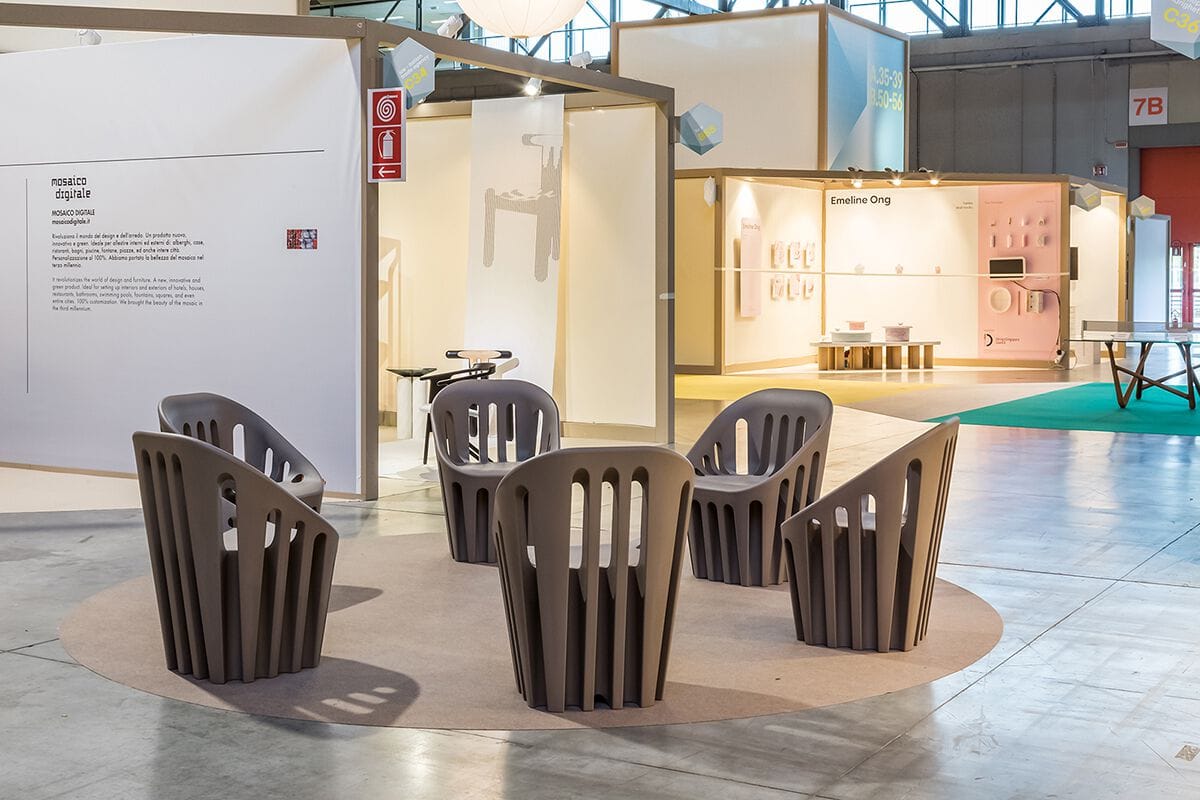 Полиэтиленовый садовый стул SLIDE COLISEUM ARCH-00002282 - Вид №9