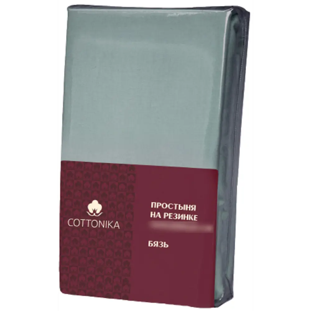 Простыня Cottonika Гамма А 140x200x20 см бязь на резинке аквамарин STLM-2045678