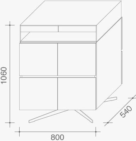 Lema Контейнер из термообработанной древесины sun-id-1504131 - Вид №5