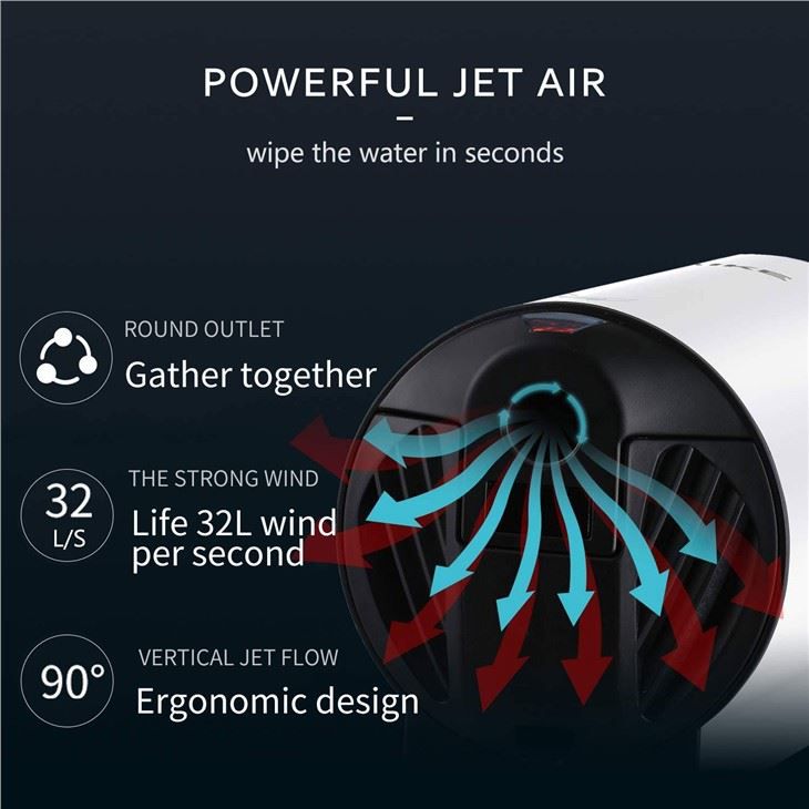 Сушилка для рук из нержавеющей стали AIKE AK2805_944  - Вид №4