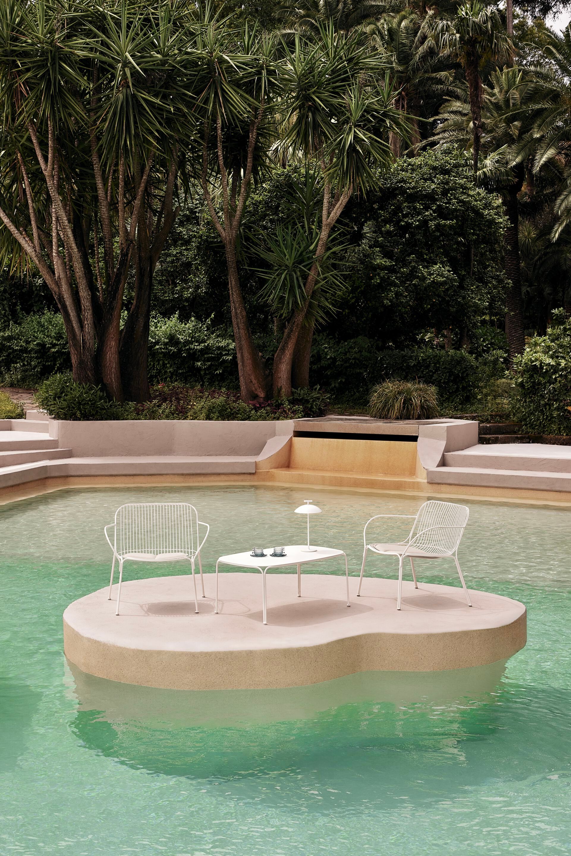 Садовое кресло из оцинкованной стали с подлокотниками Kartell Hiray ARCH-00023040 - Вид №63