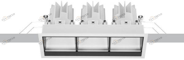 iGuzzini Встраиваемая светодиодная стенка для подвесных потолков Laser blade l sun-id-1391569