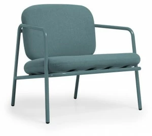 Deadgood Кресло с обивкой из ткани с подлокотниками Working girl Wg5s