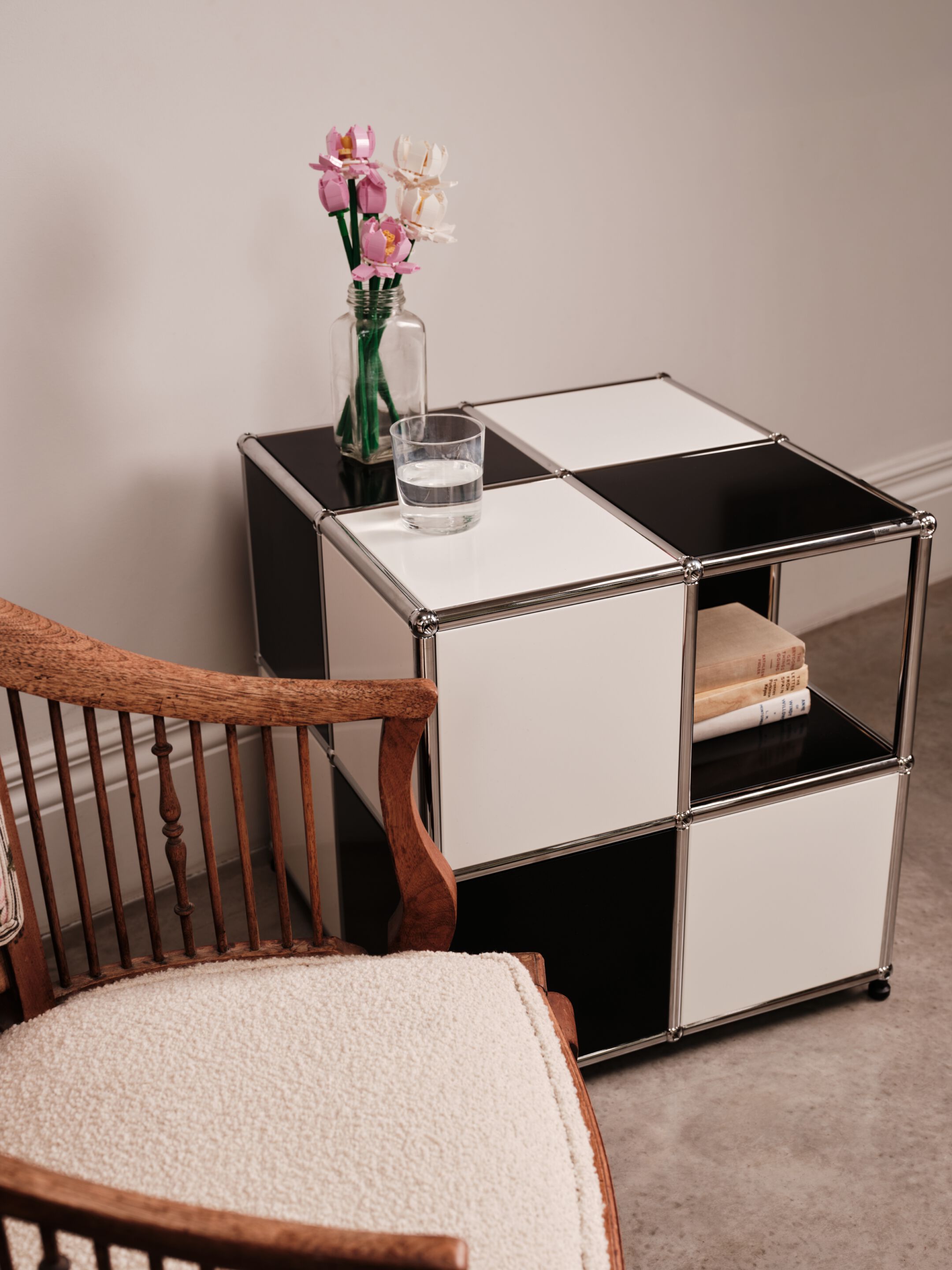 Стальной журнальный столик с отсеком для хранения USM TESSELLATE ARCH-00064241 - Вид №7