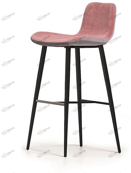 Midj Табурет высокий, обитый тканью, со спинкой Dalia sun-id-1393881