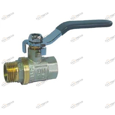 SANIT 181215 2/2-ходовой мембранный клапан компактный КМ / СР, тип 187, PVC-C, д 20, фитинг с клеем втулки, НЕТ 