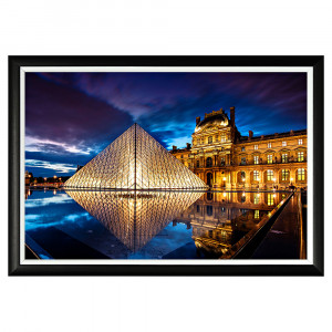 828197435_1818 Арт-постер «Пирамиды Лувра» Object Desire