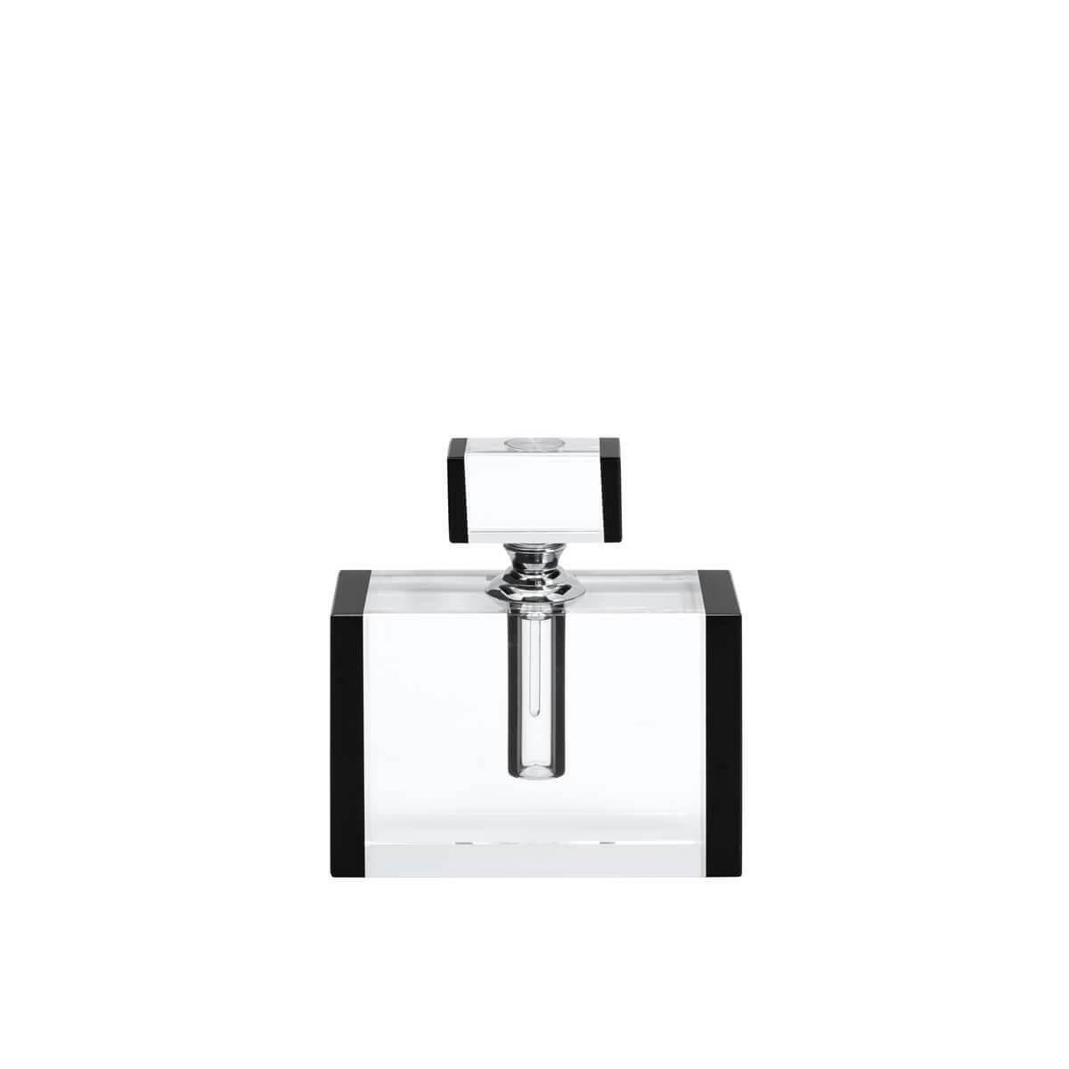 600910-CB ABHIKA БУТЫЛКА ДЛЯ ДУХОВ BEVER LUI CLEAR/BLACK 