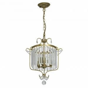 Подвесная люстра MW-Light Адель 10 373014403 MW-LIGHT ДИЗАЙНЕРСКИЕ, АДЕЛЬ 10 182179 Золотой