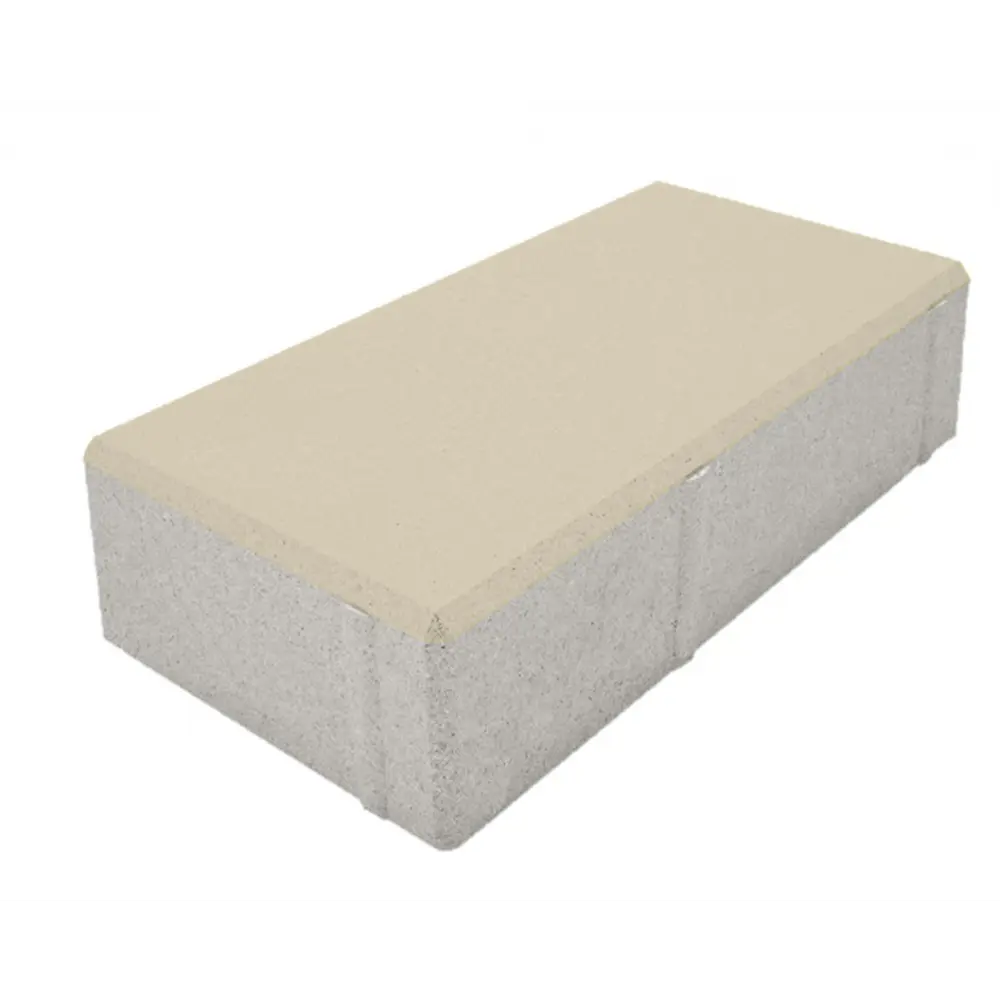 Плитка тротуарная Призма 200x100x50 мм цвет белый Santreyd STLM-2185475