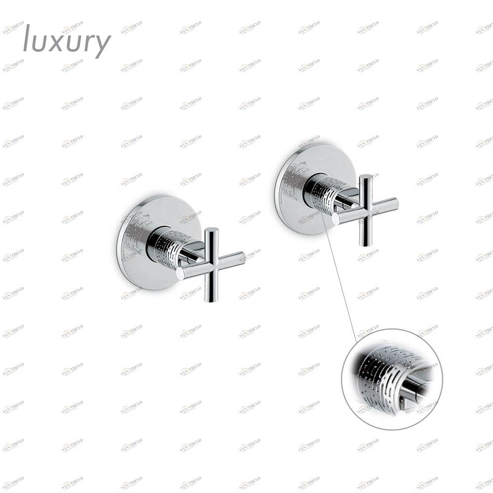 Полная скрытая душевая группа с соединениями 1/2 "IN и OUT. BLINK NEWFORM Италия 70957E