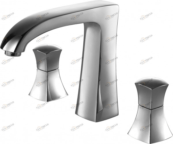 Смеситель врезной для ванны на три отверстия WHIRLPOOL F578112C-1 bravat