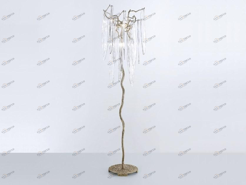 Serip Торшер ручной работы из бронзы Waterfall Pa639/5