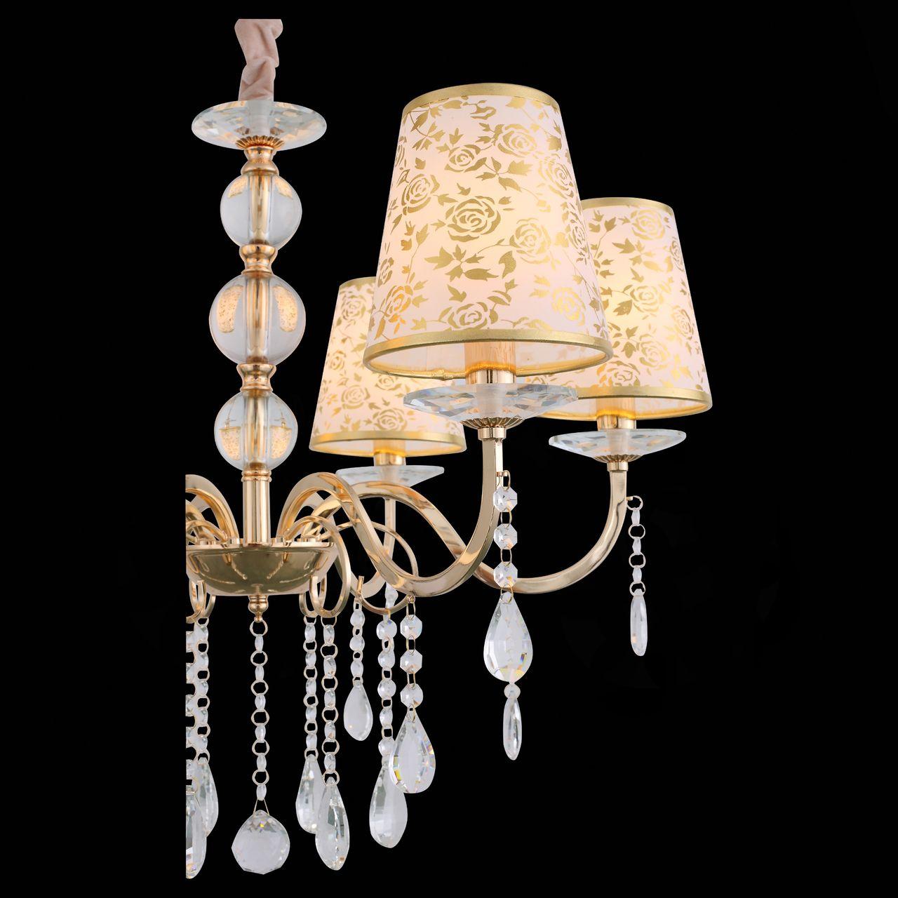 Подвесная люстра ST Luce Aumentato SL176.203.06 ST LUCE ДИЗАЙНЕРСКИЕ, AUMENTATO 138044 Бежевый  - Вид №1