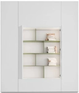 Caccaro Модульный деревянный лакированный стеллаж Roomy