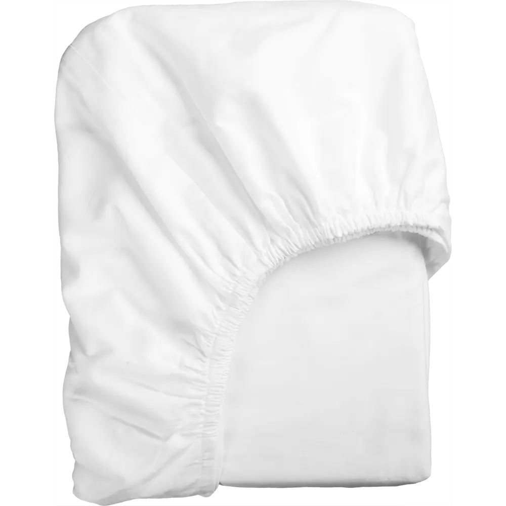 Простыня Mona Liza Premium 180х200 см сатин на резинке белый Santreyd STLM-2153368