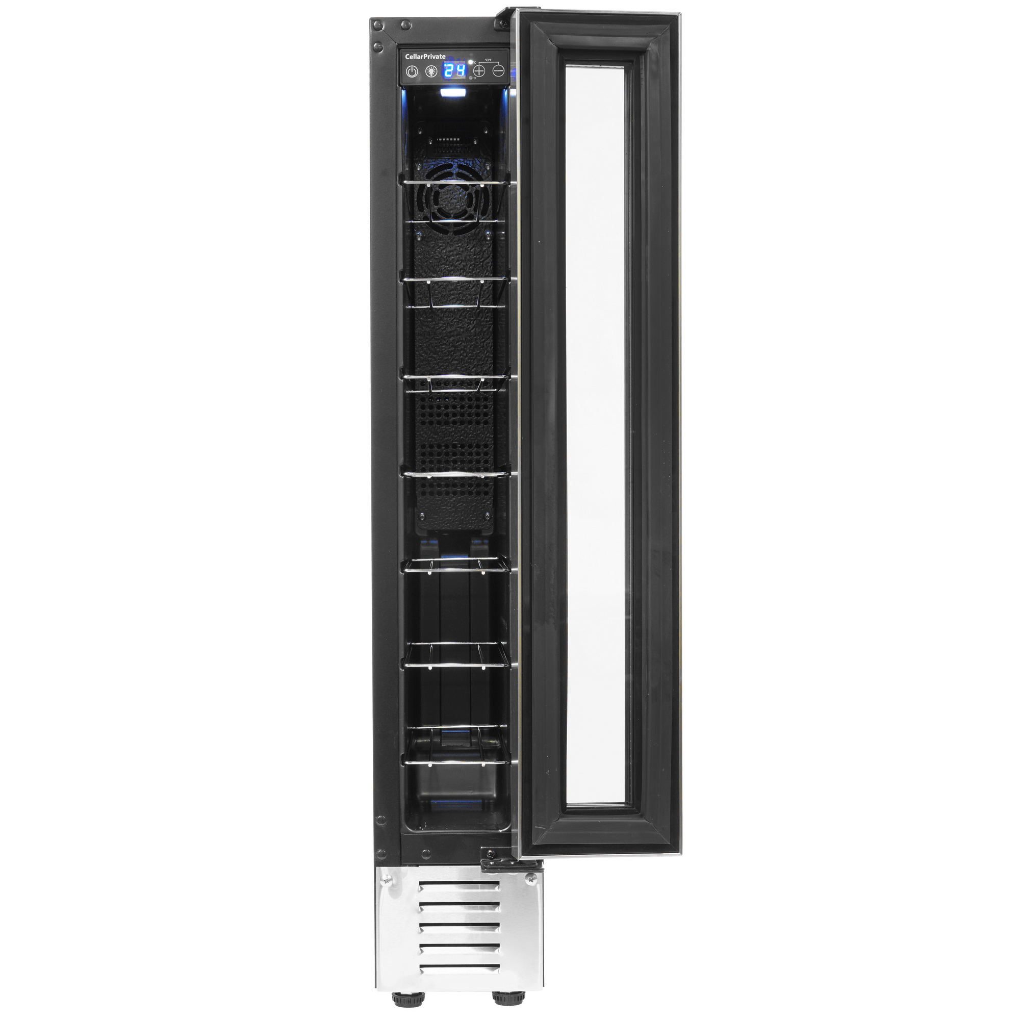 8128849 Винный шкаф Cellar Private CP007 серебристый STDN-0045263 - Вид №2