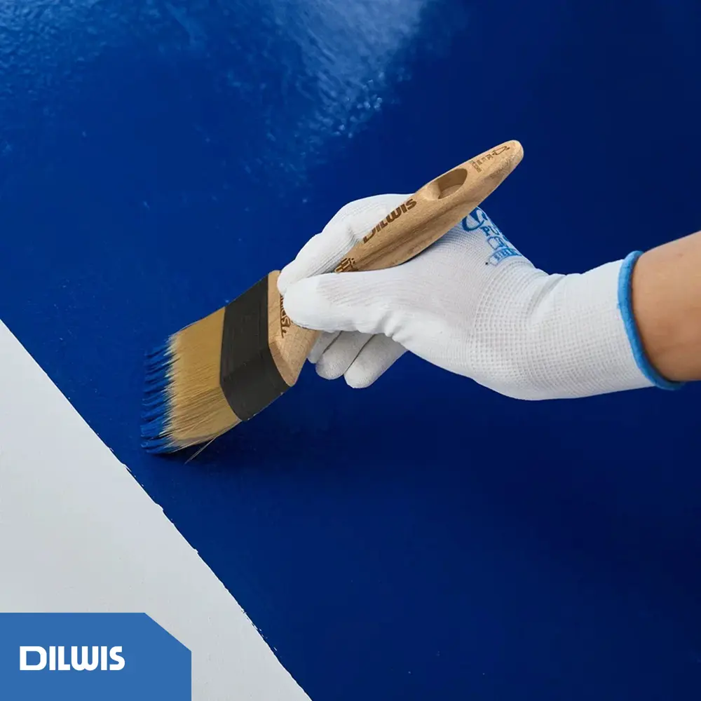 Кисть плоская универсальная 40 мм DILWIS синтетическая щетина STLM-2058691 - Вид №3