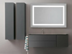 ARTELINEA Тумба под умывальник из эмалированного хрусталя с дверцей и ящиками  Al 583