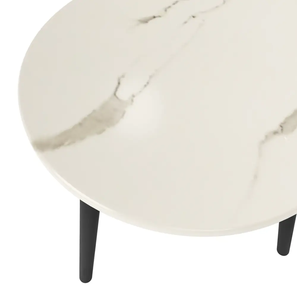 Журнальный столик круглый 50x50 см белый SEASONS STLM-2200585 - Вид №1