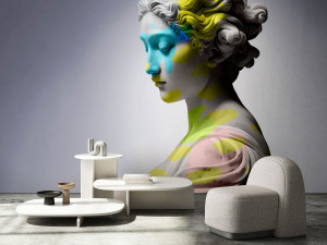 Обои с рисунком с цифровой печатью