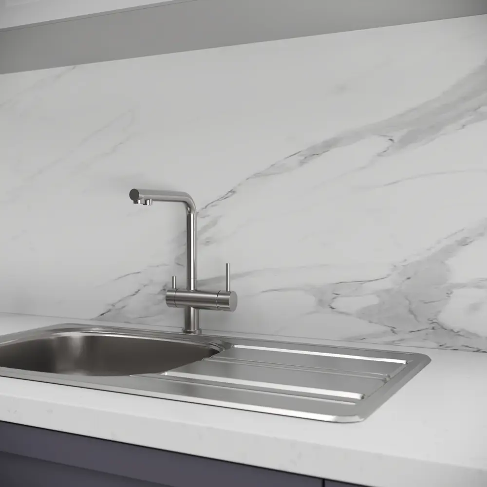 Смеситель для кухни Vidage общая высота 33 см цвет хром STLM-2011933 - Вид №8