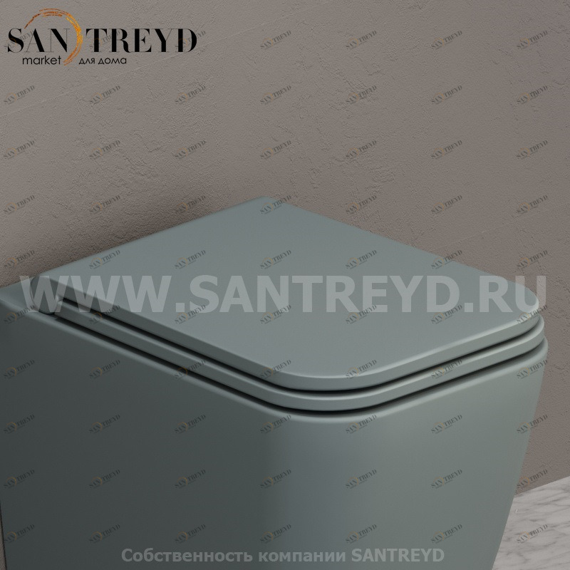 ST022BL Крышка сиденье для унитаза Ceramica Globo STONE