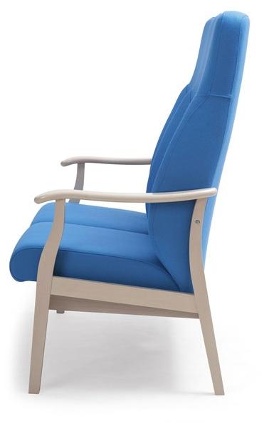 PIAVAL Диван из ткани с высокой спинкой Relax classic | health & care 16-93/3 - Вид №3