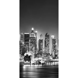 Фотообои флизелиновые Московская обойная фабрика Ночная панорама 100x200 см 18059641 STLM-2039265