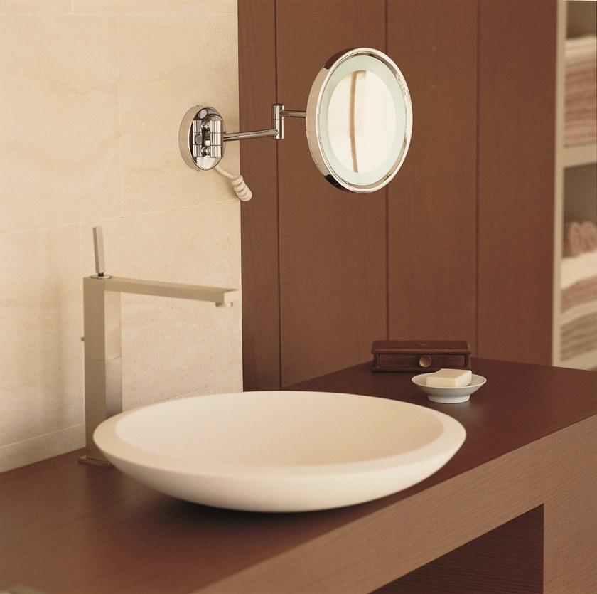 pomd'or Круглое настенное увеличительное зеркало со встроенной подсветкой Illusion sun-id-1424567 - Вид №1