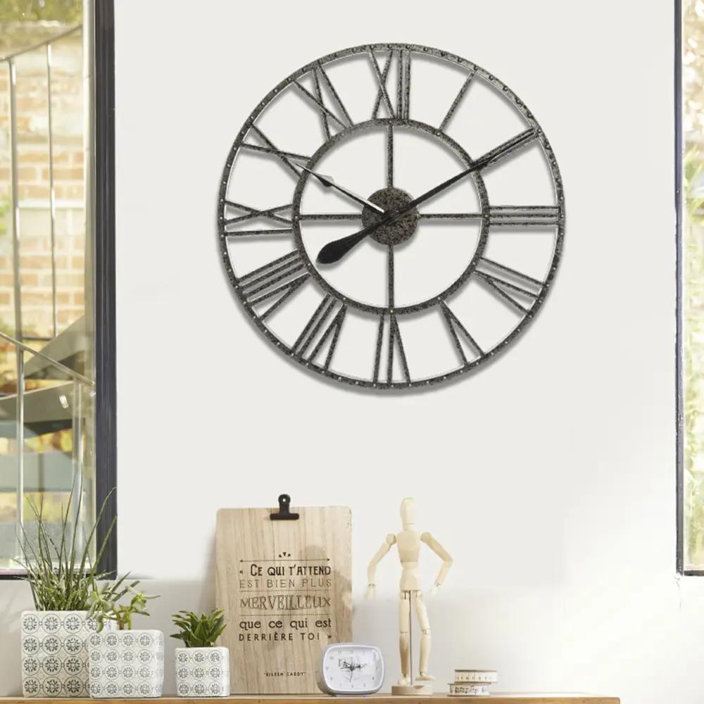 Часы настенные Atmosphera Vintage ø63.5 см, цвет серый 83241164 STLM-2181362 - Вид №1