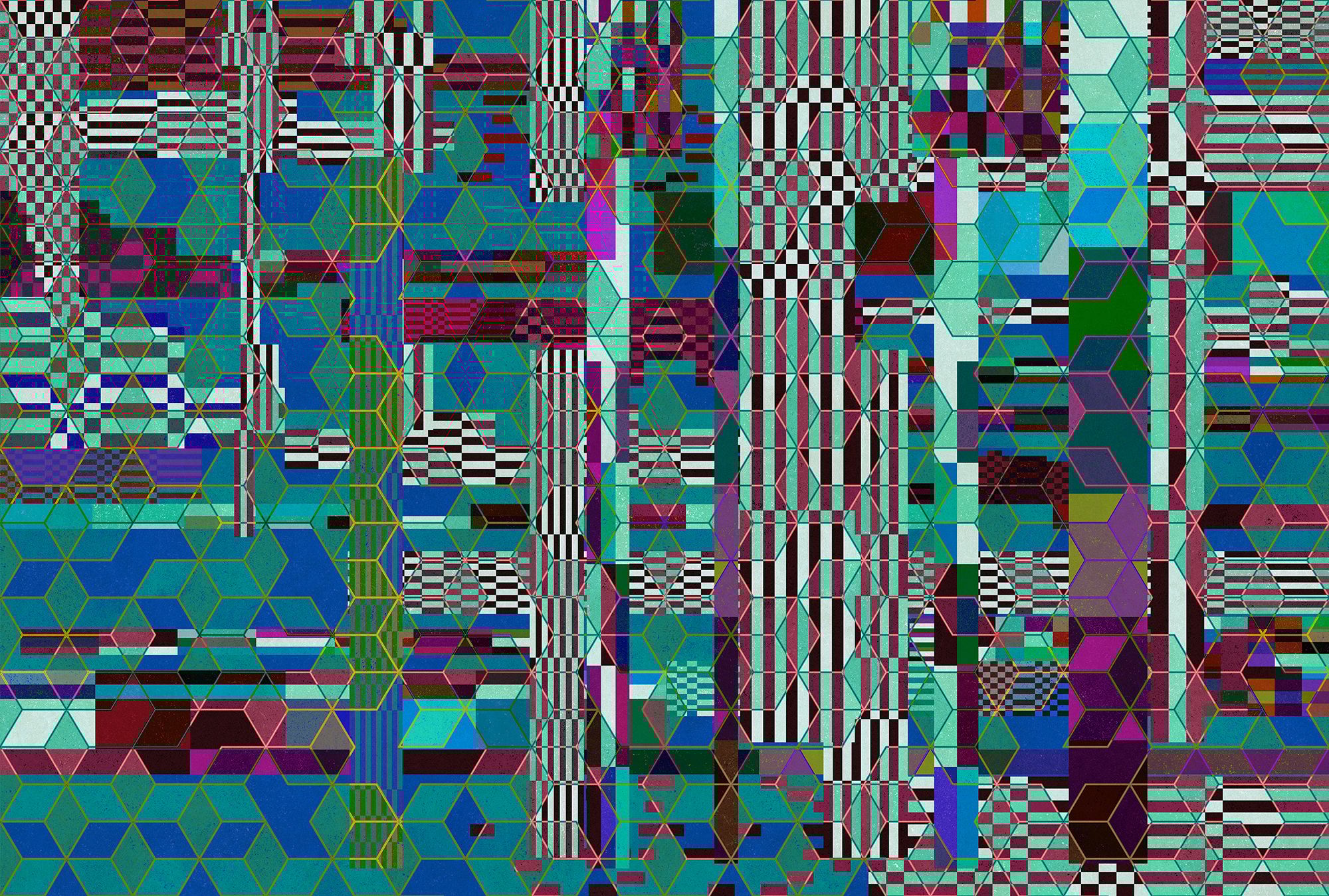 Нетканые моющиеся геометрические обои Architects Paper Walls by Patel III ARCH-00053832 - Вид №3