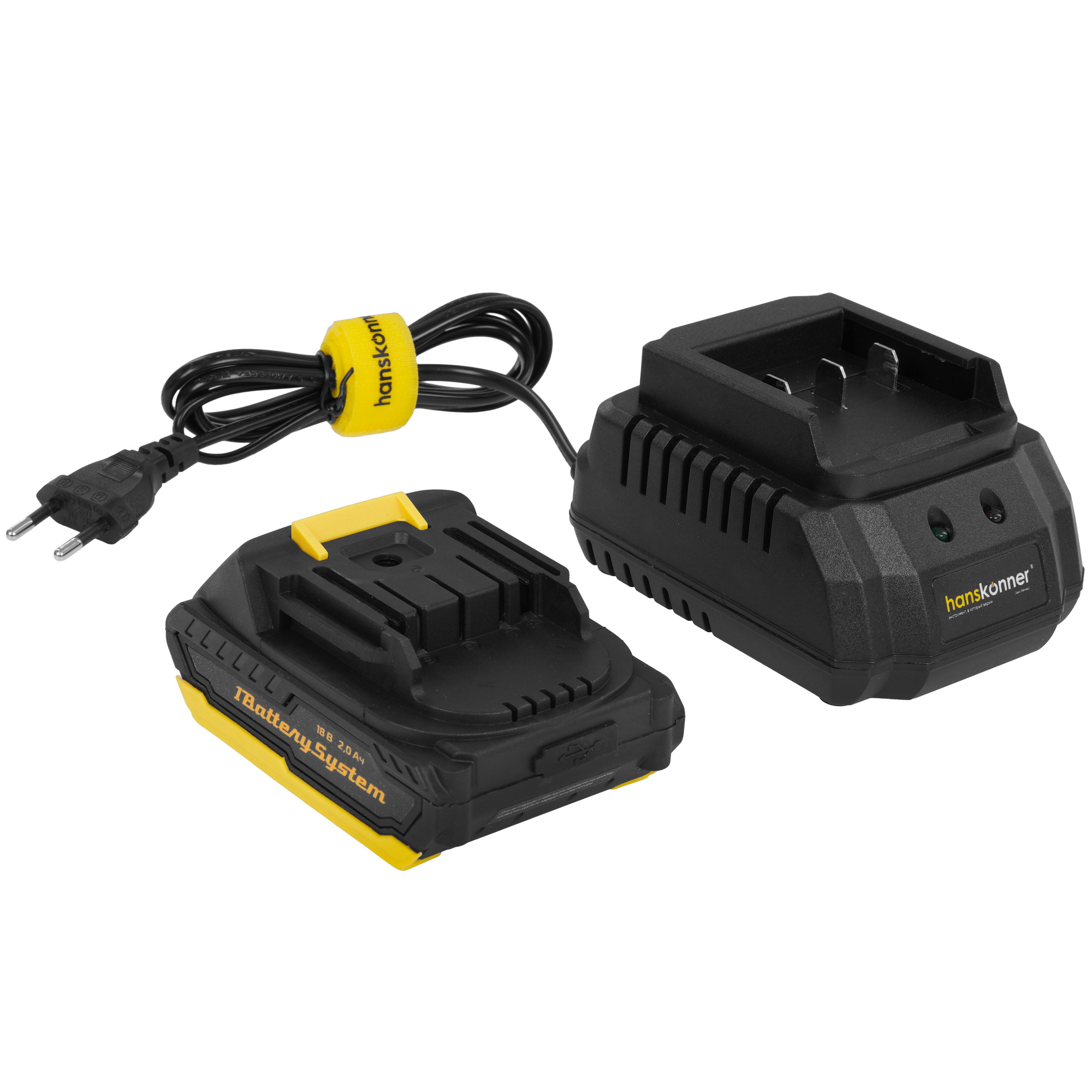 Дрель-шуруповерт Hanskonner HCD1865 1BatterySystem 18V 9127191 STDN-0051856 - Вид №6