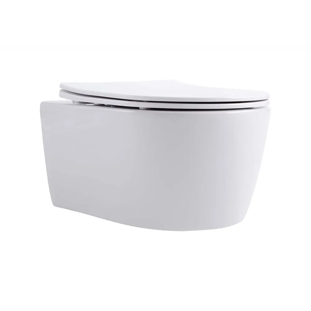 Комплект инсталляции Geberit Alpha с безободковым унитазом Aquatek Европа клавиша Geberit Alpha серая STLM-2197693 - Вид №11